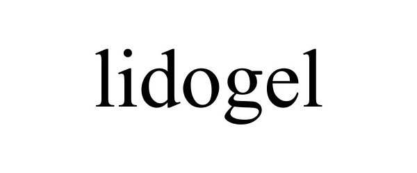 Trademark Logo LIDOGEL