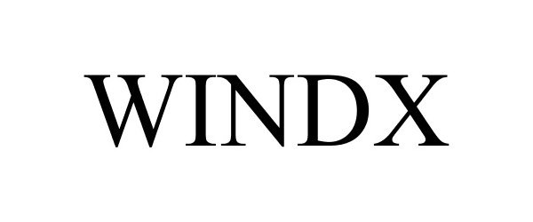  WINDX