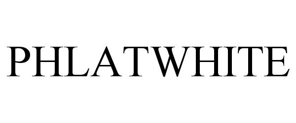 Trademark Logo PHLATWHITE