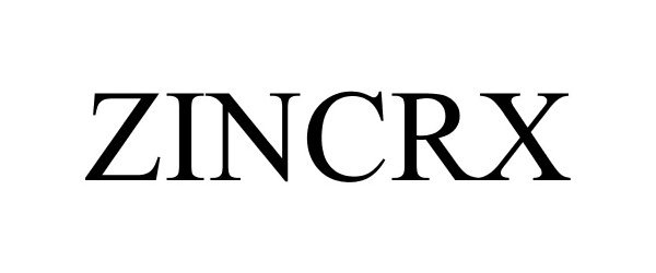 Trademark Logo ZINCRX
