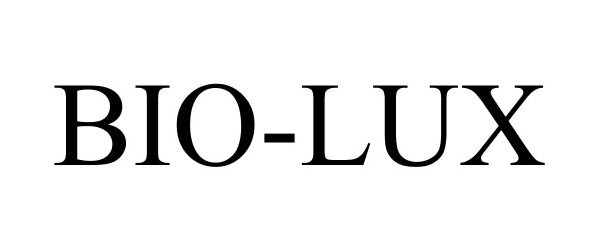 Trademark Logo BIO-LUX