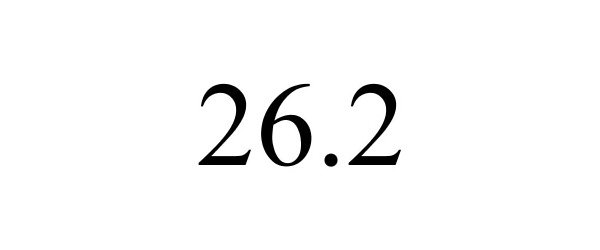 Trademark Logo 26.2