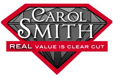 Trademark Logo CAROL SMITH REAL VALUE IS CLEAR CUT
