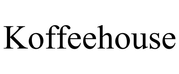  KOFFEEHOUSE