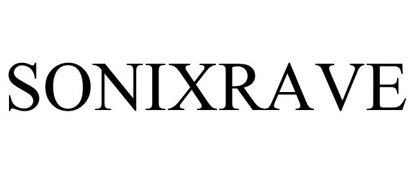 Trademark Logo SONIXRAVE