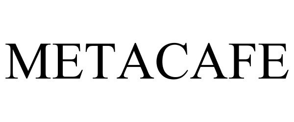 Trademark Logo METACAFE
