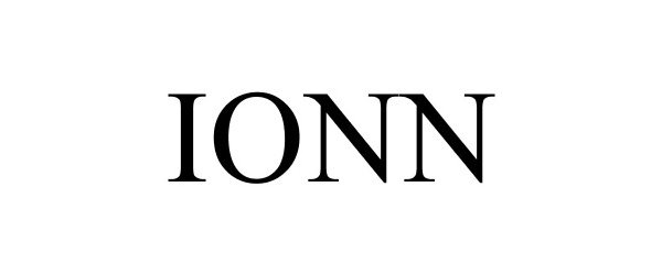 Trademark Logo IONN