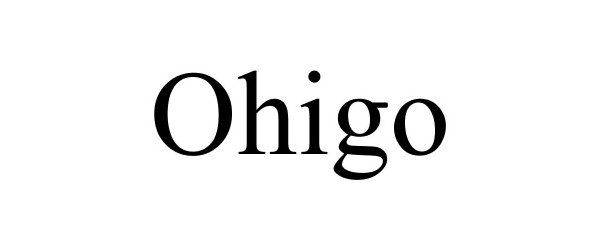 Trademark Logo OHIGO