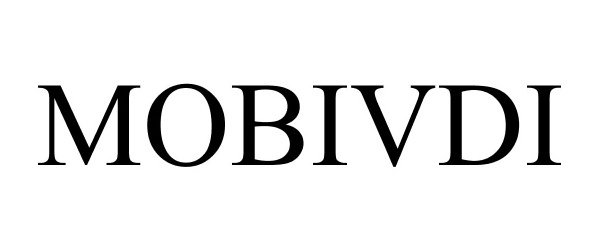 Trademark Logo MOBIVDI