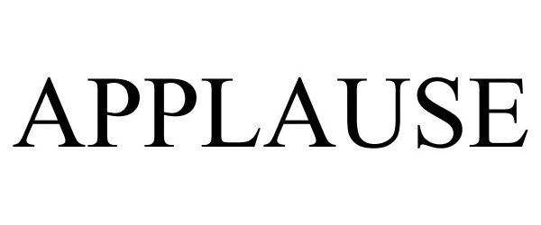 Trademark Logo APPLAUSE