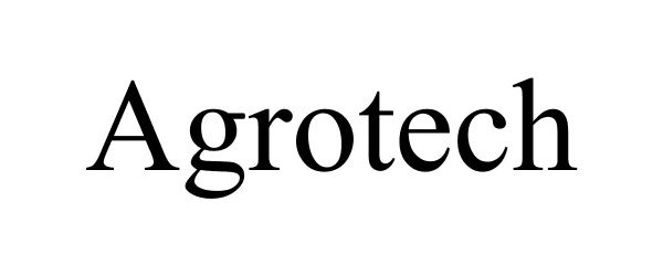 Trademark Logo AGROTECH