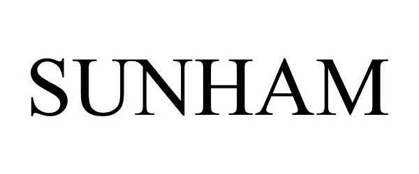 Trademark Logo SUNHAM