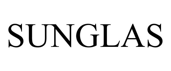 Trademark Logo SUNGLAS