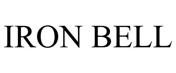 Trademark Logo IRON BELL