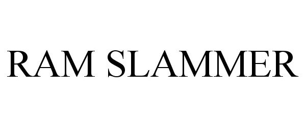  RAM SLAMMER