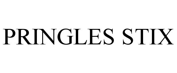 Trademark Logo PRINGLES STIX