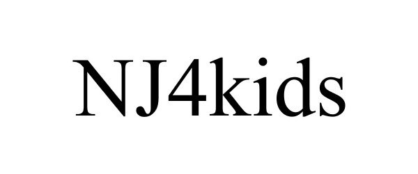 Trademark Logo NJ4KIDS