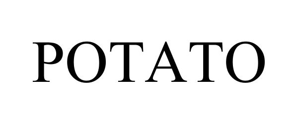 Trademark Logo POTATO