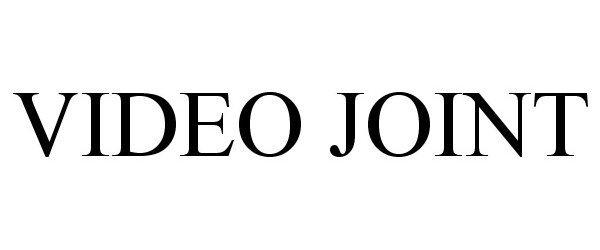 Trademark Logo VIDEO JOINT