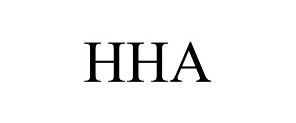 Trademark Logo HHA