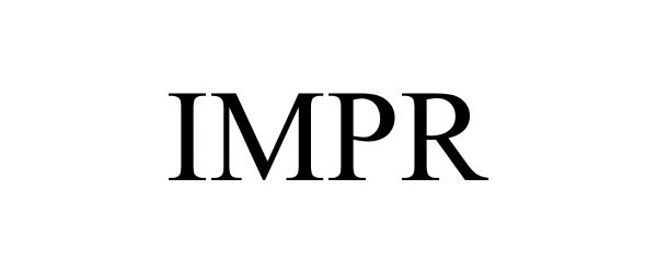 Trademark Logo IMPR