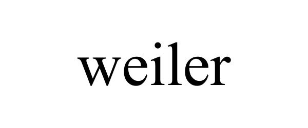 Trademark Logo WEILER