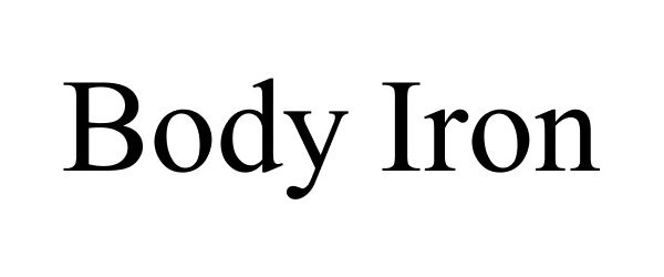  BODY IRON