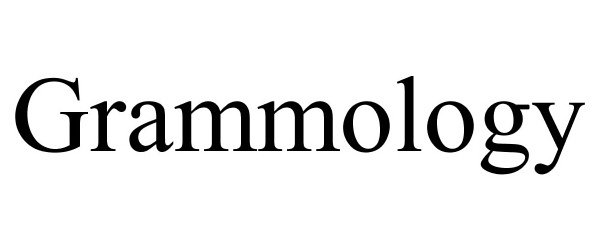 Trademark Logo GRAMMOLOGY