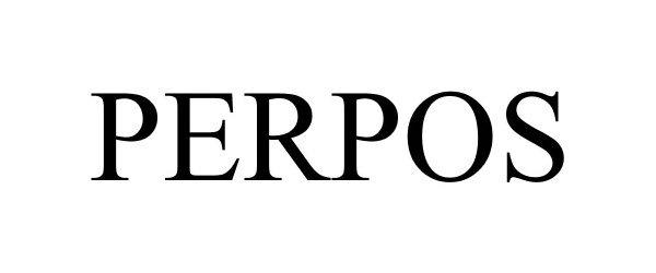 Trademark Logo PERPOS