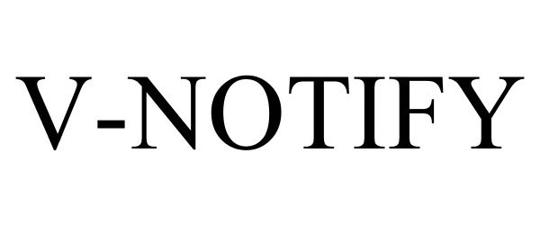 Trademark Logo V-NOTIFY