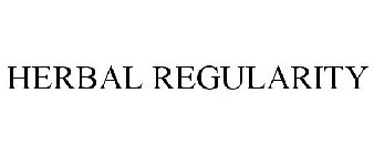 Trademark Logo HERBAL REGULARITY