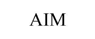 Trademark Logo AIM