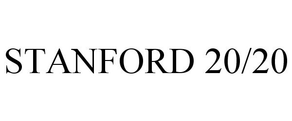  STANFORD 20/20