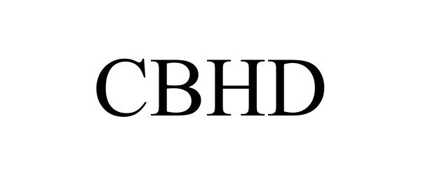 Trademark Logo CBHD