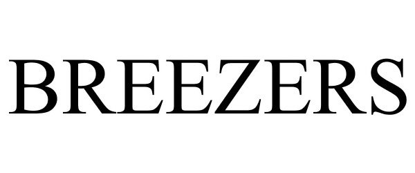 Trademark Logo BREEZERS