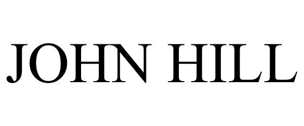 Trademark Logo JOHN HILL