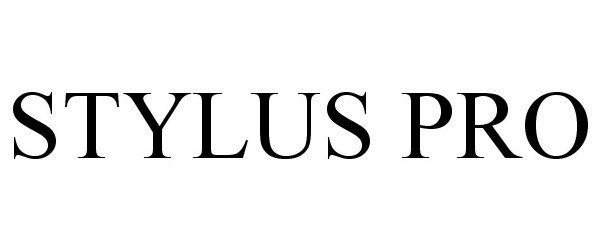 Trademark Logo STYLUS PRO