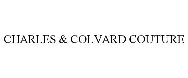  CHARLES &amp; COLVARD COUTURE