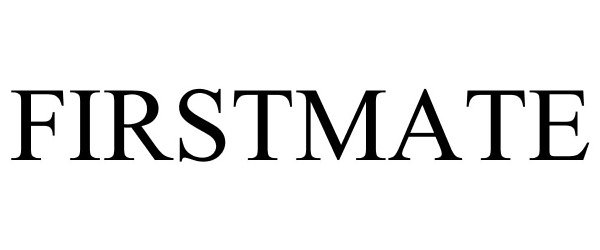 Trademark Logo FIRSTMATE