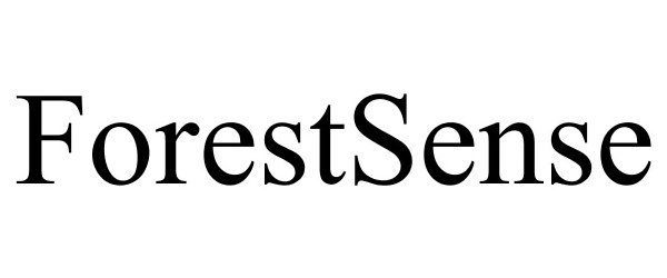 Trademark Logo FORESTSENSE