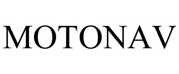 Trademark Logo MOTONAV