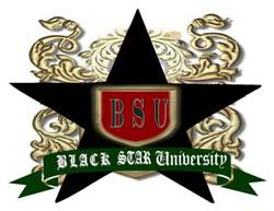 Trademark Logo BSU BLACK STAR UNIVERSITY