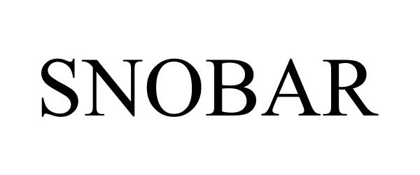  SNOBAR