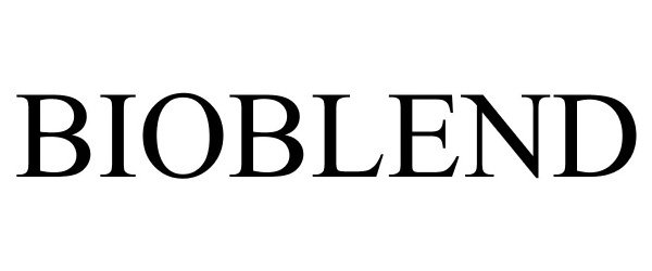 Trademark Logo BIOBLEND