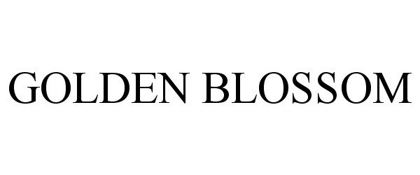 Trademark Logo GOLDEN BLOSSOM