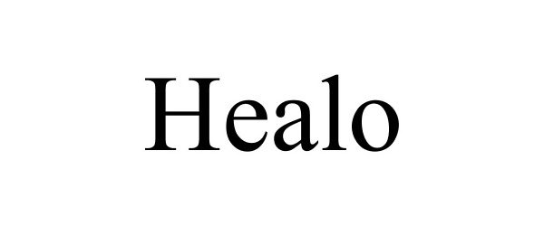 Trademark Logo HEALO