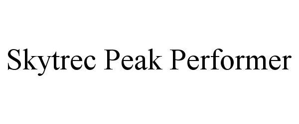  SKYTREC PEAK PERFORMER