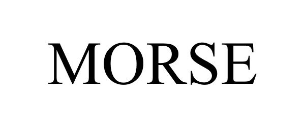 Trademark Logo MORSE