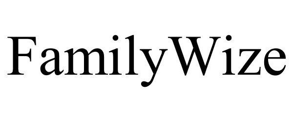 Trademark Logo FAMILYWIZE