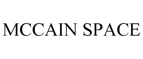  MCCAIN SPACE